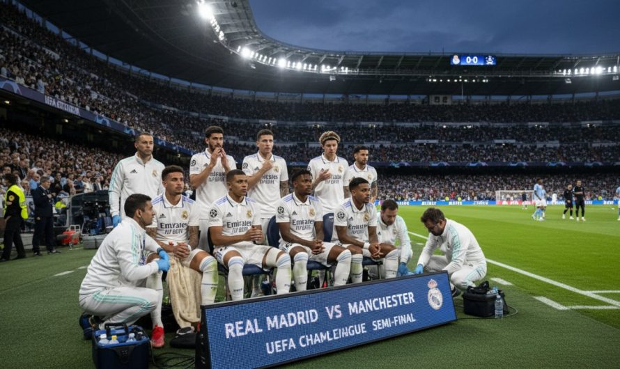 Real Madrid Manchester City Maçı Öncesi Eksiklerle Nasıl Başa Çıkacak?